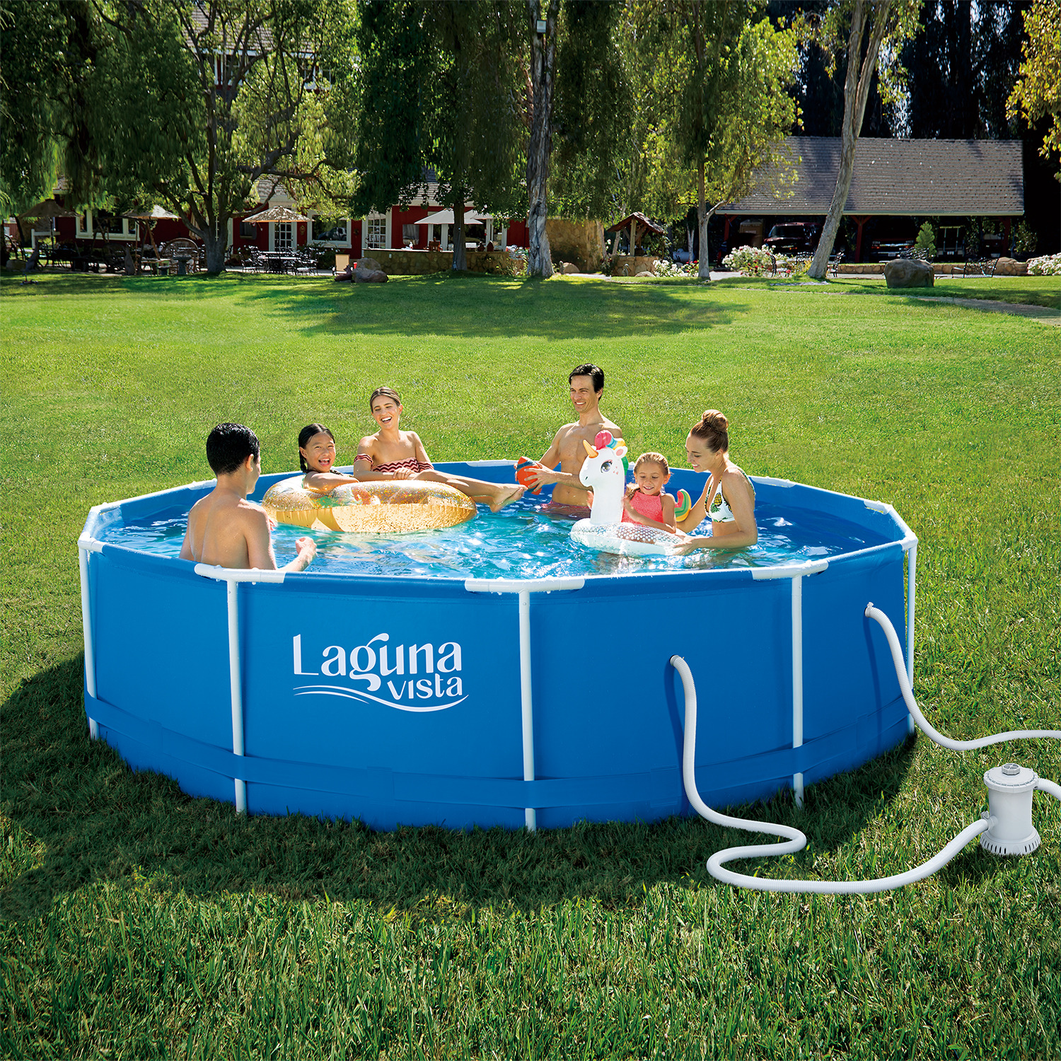 Бассейн каркасный 366х91см Laguna Vista Р20-1236-А