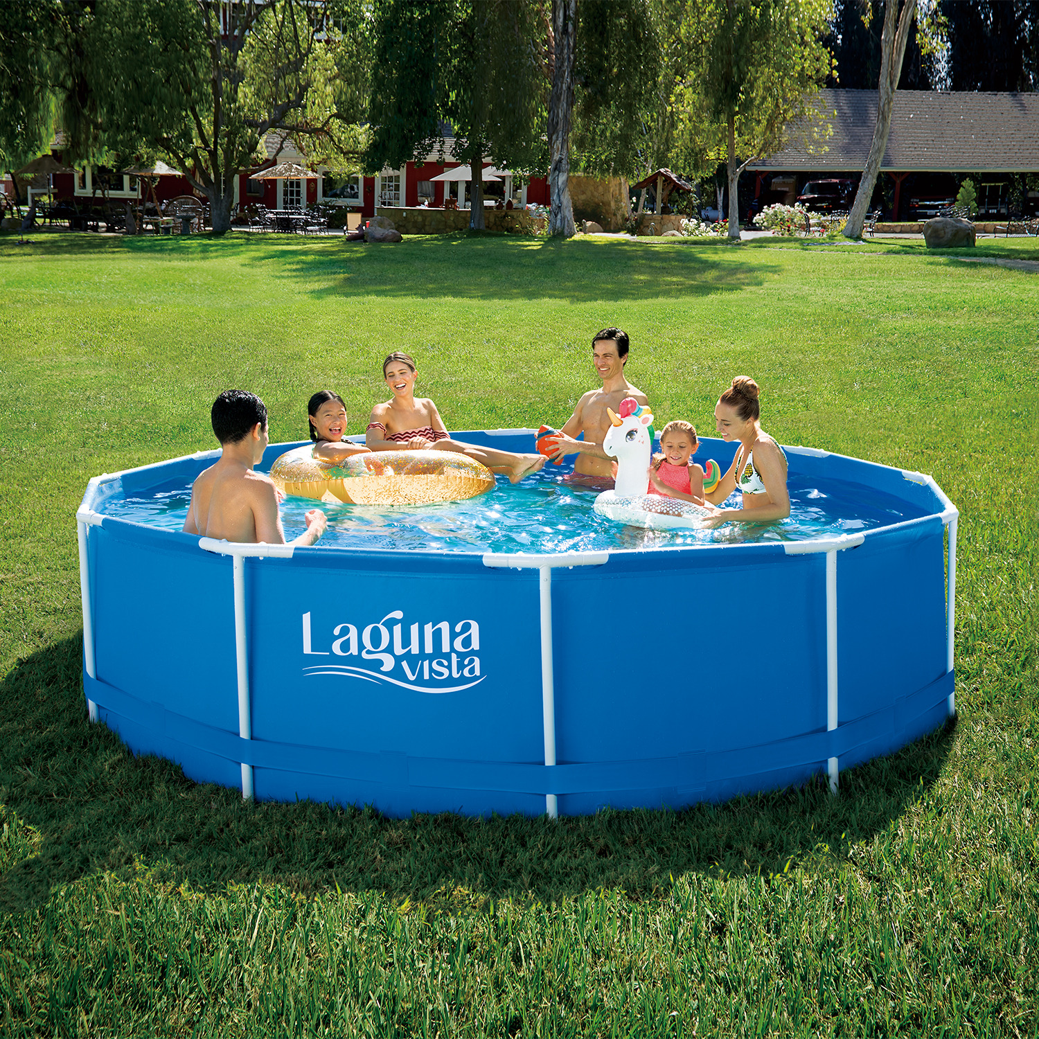 Бассейн каркасный 366х91см Laguna Vista Р20-1236